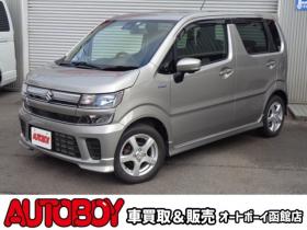 ワゴンR　ハイブリッド FZ セーフティパッケージ装着車 4WD　ワンオーナー車　全方位モニター　スマートキー　社外ナビ　新品シートカバー 660