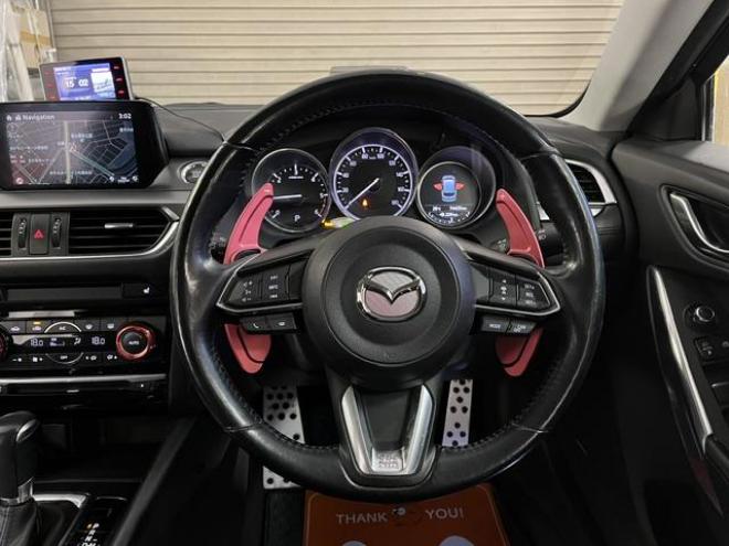 アテンザワゴンＸＤ　プロアクティブ　本州仕入　寒冷地仕様　禁煙車　ヘッドアップディスプレイ　スカイアクティブディーゼルターボ　クルーズコントロール　ワーウィック１７インチＡＷ　社外１７ＡＷ＋スタッドレスタイヤ付　エンジンスターター 4WD 2200 5Dr