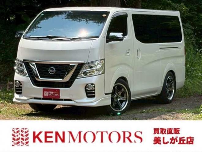 キャラバンNV350 2.5 プレミアムGX ロングボディ ディーゼルターボ 4WD　ドライブレコーダー　後席モニター　フルセグ　ナビ　バックカメラ　キーレスエントリー　ETC　両側スライドドア　ABS　盗難防止装置　横滑り防止装置　エアコン　パワステ　パワーウィンドウ 2500