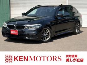 BMW　5シリーズツーリング 523d xドライブ Mスピリット ディーゼルターボ　フルセグTV　ナビ　全方位カメラ　パワステ　パワーウィンドウ　ETC　エアコン　記録簿　キーレスエントリー　アルミホイール　ドライブレコーダー　パワーバックドア 正規輸入車 4WD 2000