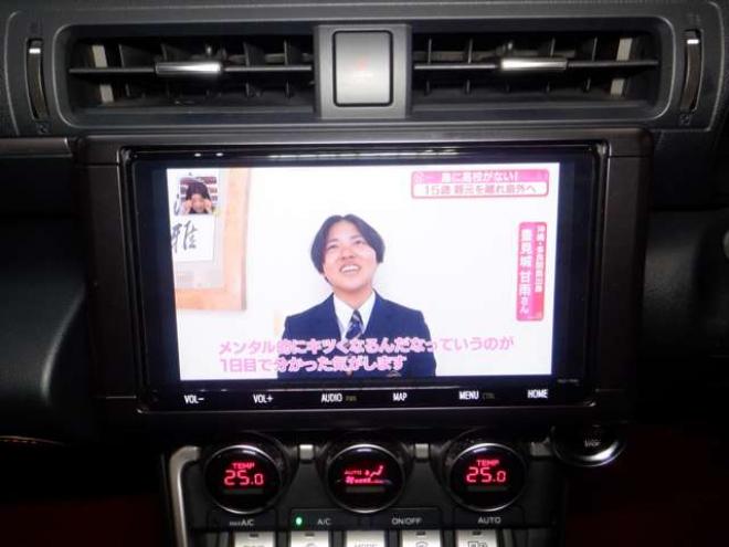 86GR  2.4 RZ　ナビ・TV・B/T・Bカメラ・HKS車高調・SARDマフラー・LEDヘッドライト・ハーフレザー・シートヒーター・衝突軽減・ブラインドスポット・クルコン・レーンキープ・オートマチックハイビーム・クリアランスソナー 2WD 2400