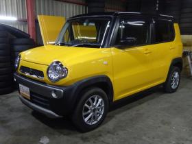 ハスラー　Gターボ 4WD　本州仕入・後期型・ツートンカラー・ディスプレイオーディオ・レーダーブレーキサポート・スマートキー・プッシュスタート・アイドリングストップ・前席シートヒーター・ベンチシート・ヒルディセントコントロール 660