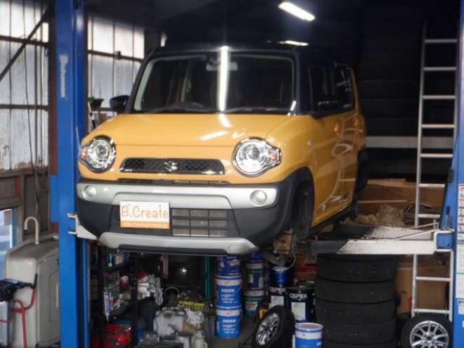 ハスラーGターボ 4WD　本州仕入・後期型・ツートンカラー・ディスプレイオーディオ・レーダーブレーキサポート・スマートキー・プッシュスタート・アイドリングストップ・前席シートヒーター・ベンチシート・ヒルディセントコントロール 660