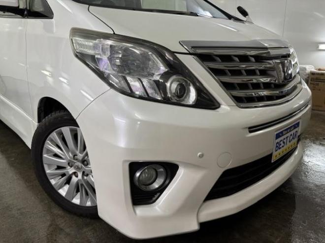 アルファード２４０Ｓ　本州仕入　禁煙車　純正１８インチＡＷ＋新品夏タイヤ　純正１６ＡＷ＋スタッドレスタイヤ付　両側パワースライドドア　純正ナビ　地デジ　Ｂｌｕｅｔｏｏｔｈオーディオ　バックカメラ　ドライブレコーダー　ＥＴＣ 4WD 2400 5Dr