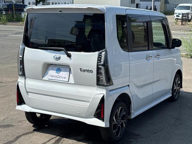 タント660カスタムX ecoIDLE非装着 4WD　ローンが不安な方＜優遇ローン＞　本州仕入 社外ナビTV　両側パワースライド 4WD 660 5Dr