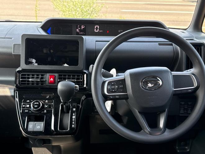 タント660カスタムX ecoIDLE非装着 4WD　ローンが不安な方＜優遇ローン＞　本州仕入 社外ナビTV　両側パワースライド 4WD 660 5Dr