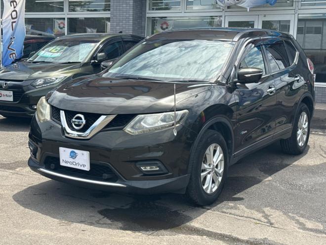 エクストレイル2.0 20XハイブリッドEブレーキPKG 4WD　ローンが不安な方＜優遇ローン＞　本州仕入 寒冷地仕様 SDナビTV 4WD 2000 5Dr