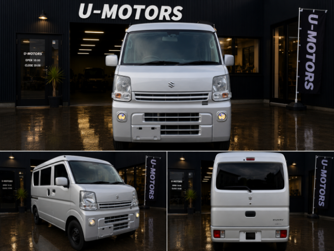 エブリイJOIN ワンオーナー 両側スライドドア 車検新規2年 24ヶ月点検整備済 4WD 660 5Dr