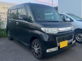 タント　カスタムX 検10年8月 片側スライドドア ナビテレビ 撮影準備中 4WD 660 5Dr