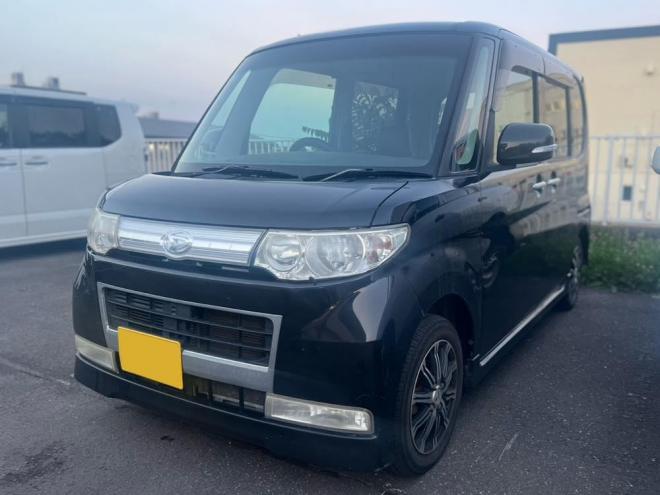タントカスタムX 検10年8月 片側スライドドア ナビテレビ 撮影準備中 4WD 660 5Dr