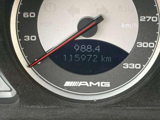 ベンツSLクラス SL55AMG　左ハンドル　AMGエンジン　ワイドボディ仕様　シートヒーター　エアコン　ワークグノーシス　TVナビ　本革シート　社外エアロ　バックカメラ　ETC　キーレスエントリー 正規輸入車 2WD 5500