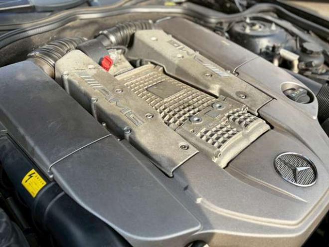 ベンツSLクラス SL55AMG　左ハンドル　AMGエンジン　ワイドボディ仕様　シートヒーター　エアコン　ワークグノーシス　TVナビ　本革シート　社外エアロ　バックカメラ　ETC　キーレスエントリー 正規輸入車 2WD 5500