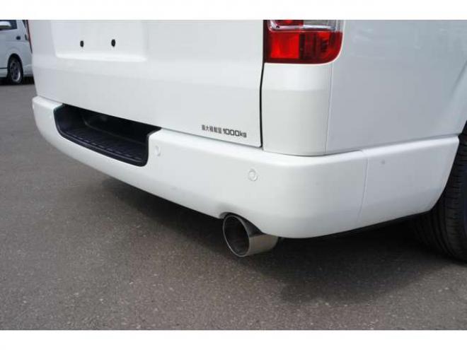 ハイエースバン3.0 スーパーGL ロング ディーゼルターボ 4WD　ダークプライムII 4WD走行2.3万km新品タイヤホイール415COBRAフロントスポイラービッグナビ 3000