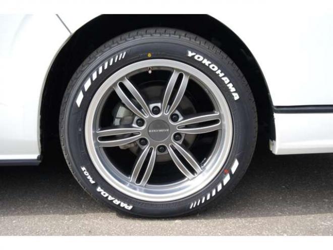 ハイエースバン3.0 スーパーGL ロング ディーゼルターボ 4WD　ダークプライムII 4WD走行2.3万km新品タイヤホイール415COBRAフロントスポイラービッグナビ 3000