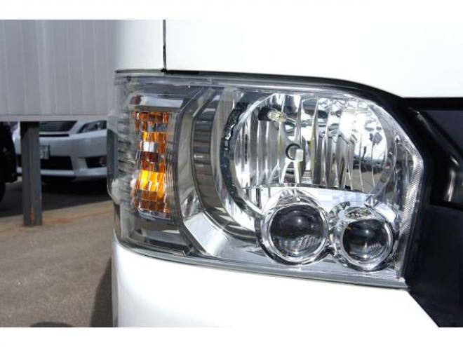 ハイエースバン3.0 スーパーGL ロング ディーゼルターボ 4WD　ダークプライムII 4WD走行2.3万km新品タイヤホイール415COBRAフロントスポイラービッグナビ 3000
