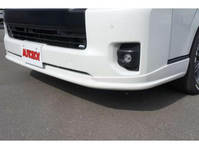 ハイエースバン3.0 スーパーGL ロング ディーゼルターボ 4WD　ダークプライムII 4WD走行2.3万km新品タイヤホイール415COBRAフロントスポイラービッグナビ 3000
