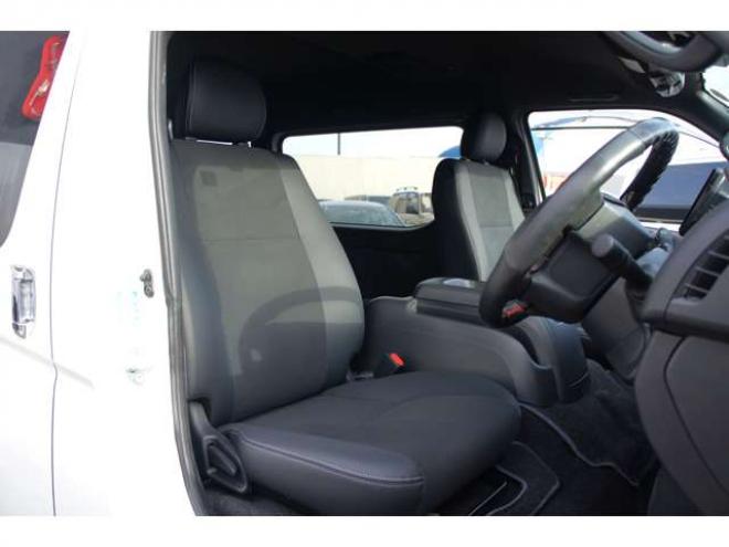 ハイエースバン3.0 スーパーGL ロング ディーゼルターボ 4WD　ダークプライムII 4WD走行2.3万km新品タイヤホイール415COBRAフロントスポイラービッグナビ 3000