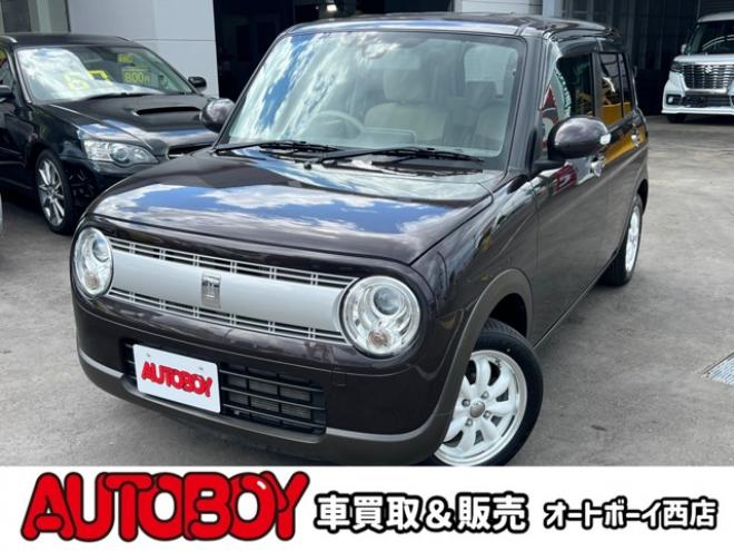 ラパンX 4WD　プッシュスタート・スマートキー・純正フルセグナビ・BT・バックカメラ・衝突軽減・横滑り防止・アイドリングストップ・オートエアコン・両席シートヒーター・ETC・HIDヘッドライト 660