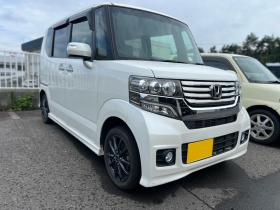 N-BOX　検10年7月 4WDカスタムGLパッケージ 両側パワスラ バックカメラ プッシュスタートスマートキー ドライブシャフトブーツ交換 下回り防錆施工 4WD 660 5Dr