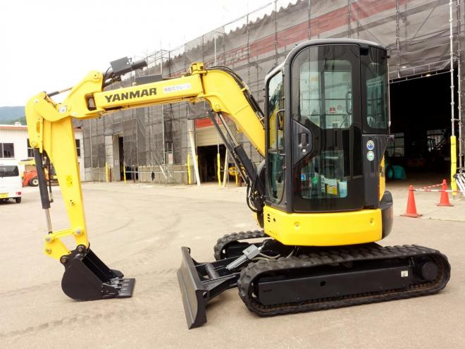 バックホーヤンマー　Ｂ40U　バケット容量0.18m3