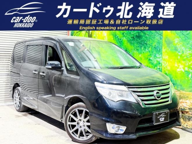 セレナ2.0 ハイウェイスター 4WD　4WDTVナビBカメ後席モニタETC 2000