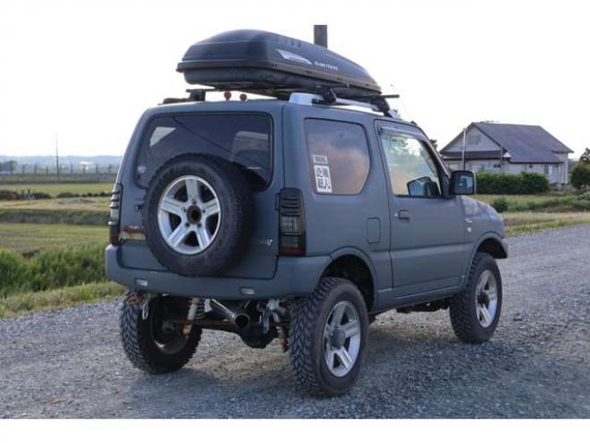 ジムニーワイルドウインド 4WD　検二年　社外グリル　社外マフラー　社外バンパー　社外　テール　自社　ローンカノウ 660