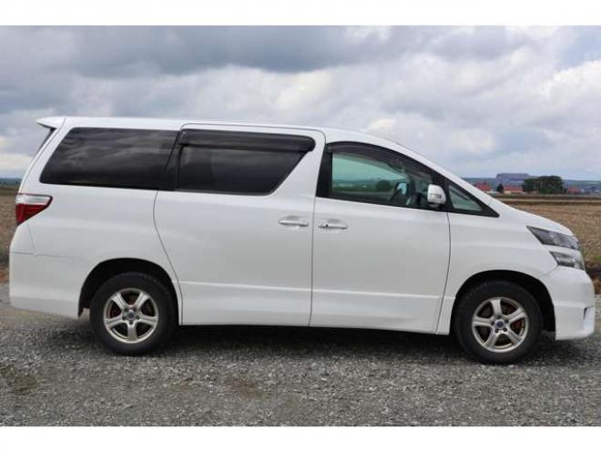 ヴェルファイア2.4 Z プラチナセレクションII 4WD　検2年　両側電スラ　バックカメラ　自社　ローンカノウ 2400