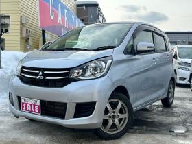 eKワゴン　G セーフティ パッケージ 助手席ムービングシート仕様車 4WD　エマージェンシーブレーキ　アラウンドビューモニター　ナビフルセグTVバックモニター 660