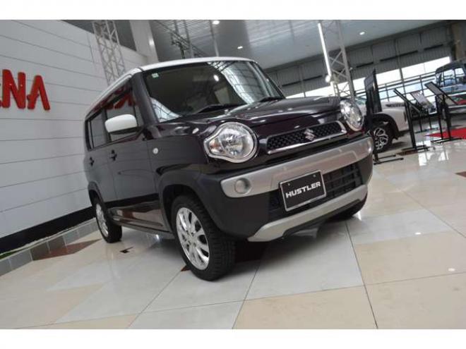 ハスラーG 4WD　ワンオーナー車5速マニュアル4WDアイドリングストップ横滑り防止装置CDシートヒーター社外アルミホイールキーレスエントリー 660