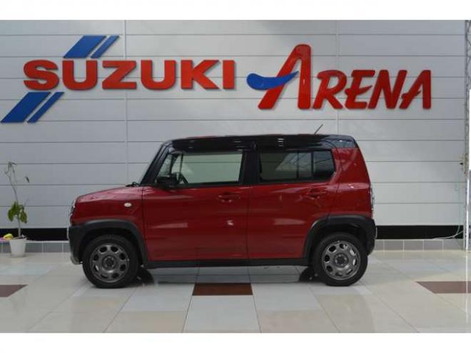 ハスラーG 4WD　ワンオーナー車Sエネチャージ4WDセーフティパッケージアイドリングストップ横滑り防止装置レーダブレーキサポート誤発信抑制機能SDナビTVバックカメラETCシートヒーター 660