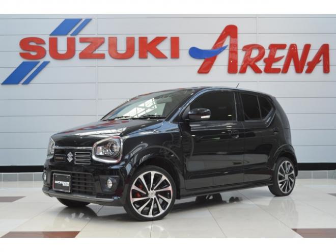 アルトワークス 660 4WD　5速マニュアル4WDターボRECAROシート横滑り防止装置ディスチャージヘッドライト社外16インチアルミスポーツマフラー7インチワイドナビTV 660