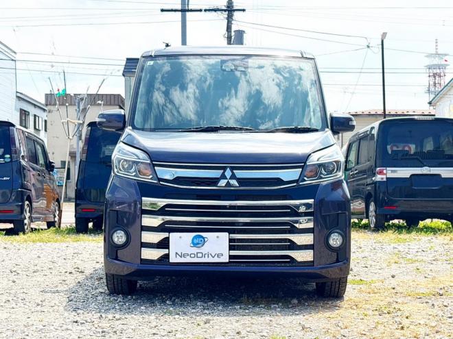 eKスペース660カスタムGセーフティパッケージ 4WD ローンが不安な方＜優遇ローン＞本州仕入 1年保証 寒冷地仕様