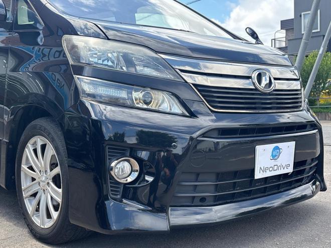ヴェルファイア2.4Zゴールデンアイズ 4WD ローンが不安な方＜優遇ローン＞ 社外SDナビ　両側パワースライド　電動リアゲート 4WD 2400 5Dr