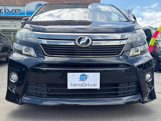 ヴェルファイア2.4Zゴールデンアイズ 4WD ローンが不安な方＜優遇ローン＞ 社外SDナビ　両側パワースライド　電動リアゲート 4WD 2400 5Dr