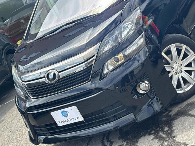 ヴェルファイア2.4Zゴールデンアイズ 4WD ローンが不安な方＜優遇ローン＞ 社外SDナビ　両側パワースライド　電動リアゲート 4WD 2400 5Dr