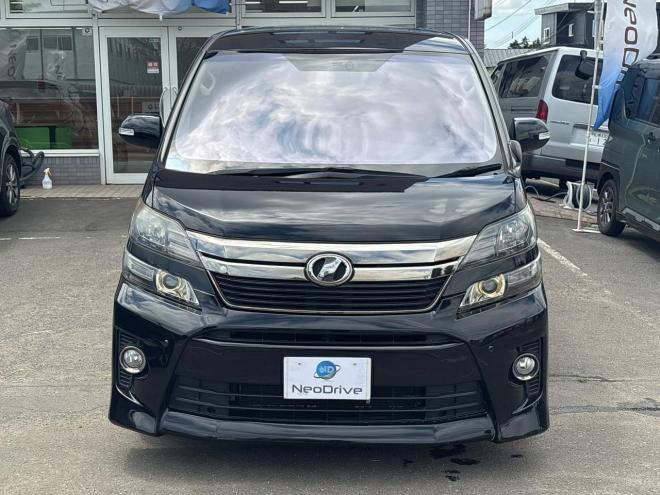 ヴェルファイア2.4Zゴールデンアイズ 4WD ローンが不安な方＜優遇ローン＞ 社外SDナビ　両側パワースライド　電動リアゲート 4WD 2400 5Dr