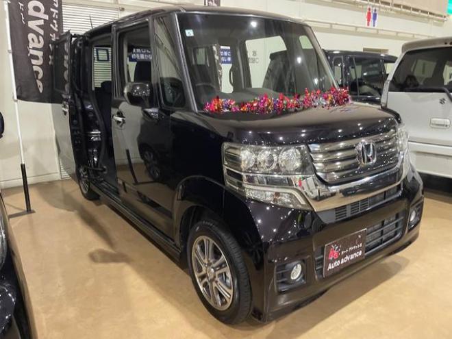 N-BOXカスタム Ｇ・Ｌパッケージ　４ＷＤ　スライドドア　アルミホイール　パワーステアリング　４ＷＤ車　ＡＷ（北海道） 4WD 660 5Dr