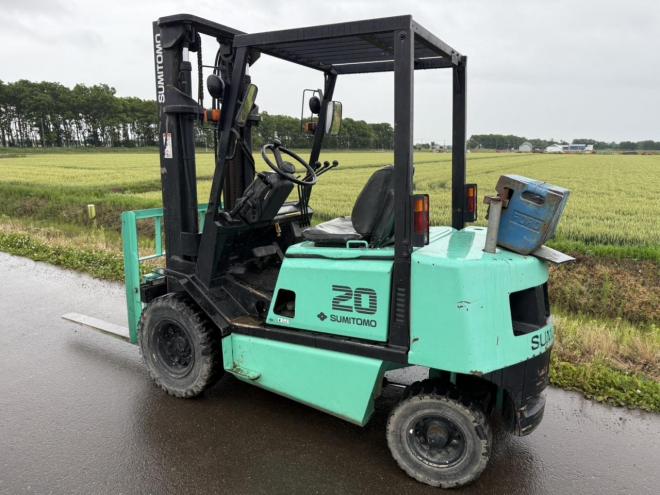 フォークリフト住友 11-FD20 2トンディーゼル サイドシフト 増しウエイト付き