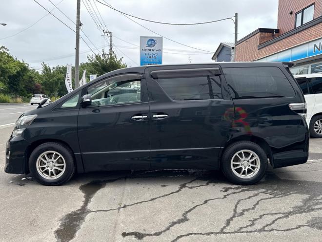 ヴェルファイア2.4Zゴールデンアイズ 4WD　ローンが不安な方＜優遇ローン＞　本州仕入　寒冷地仕様　アルパイン8型ナビ　後席モニター 4WD 2400 5Dr