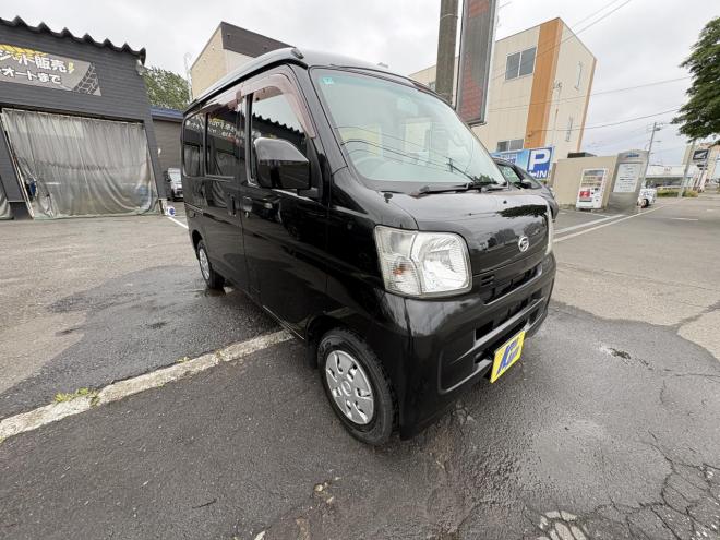 ハイゼットHIJET CARGO 4WD CRUSE TURBO寒冷地仕様　リアヒーター　地デジナビ　TURBO　バイザー　キーレス　ABS　　全磨き済　エンジンオイル交換　ATF交換 4WD 660 5Dr