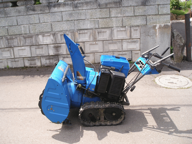 除雪機ヤマハ　８馬力除雪機　ＹＳＭ－870　バッテリー新品交換済み　点検済み　即使用可