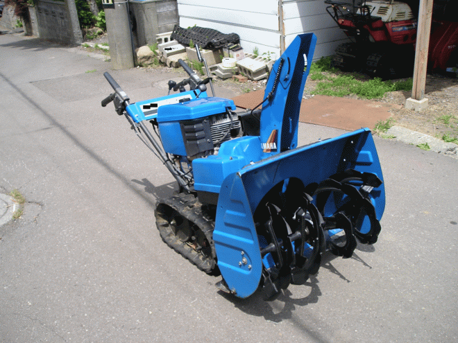 除雪機ヤマハ　８馬力除雪機　ＹＳＭ－870　バッテリー新品交換済み　点検済み　即使用可