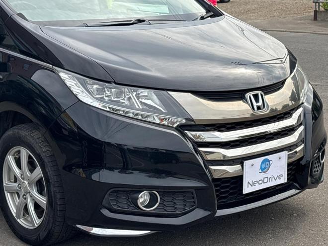 オデッセイ2.4アブソルート 4WD　ローンが不安な方＜優遇ローン＞　本州仕入　純正ナビ　左側パワースライド 4WD 2400 5Dr