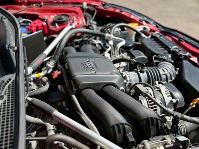 BRZ2.4 S　純正9型ナビTV/バックカメラ/STIフロントタワーバー/STIマフラー/衝突軽減/シートヒーター/LEDヘッドライト/ドライブレコーダー/ 2WD 2400