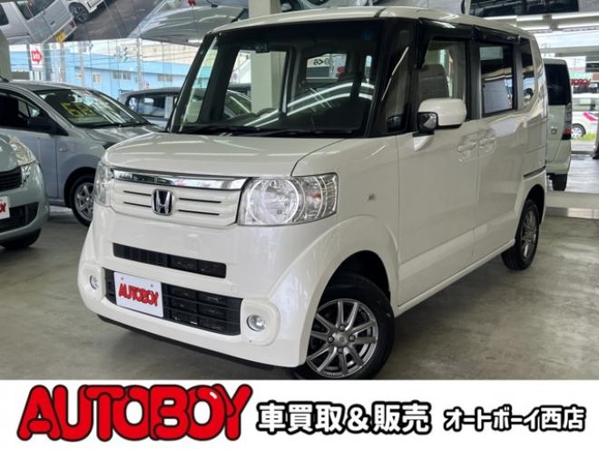 N-BOXG Lパッケージ 4WD　プッシュスタート　スマートキー　オートエアコン　前後ドライブレコーダー　片側パワースライドドア　シートカバー 660