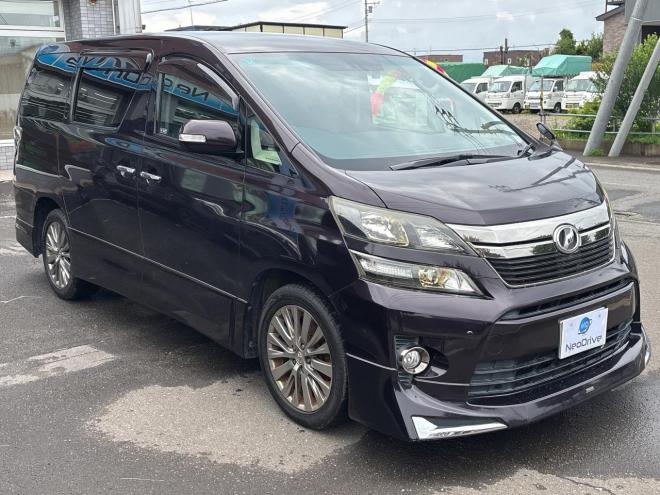 ヴェルファイア3.5ZゴールデンアイズⅡ 4WD　ローンが不安な方＜優遇ローン＞　本州仕入　モデリスタエアロ　社外ナビTV　後席モニター 4WD 3500 5Dr