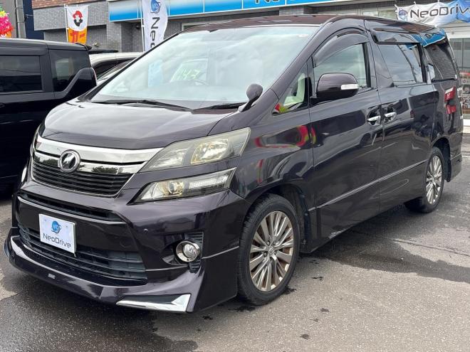 ヴェルファイア3.5ZゴールデンアイズⅡ 4WD　ローンが不安な方＜優遇ローン＞　本州仕入　モデリスタエアロ　社外ナビTV　後席モニター 4WD 3500 5Dr