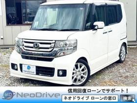 N-BOX　660カスタムGターボパッケージ 4WD　 ローンが不安な方＜優遇ローン＞1年保証　両側パワースライドドア