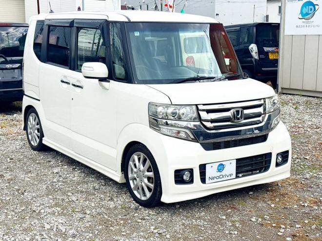 N-BOX660カスタムGターボパッケージ 4WD　 ローンが不安な方＜優遇ローン＞1年保証　両側パワースライドドア