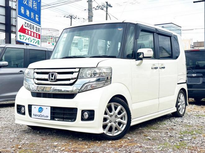 N-BOX660カスタムGターボパッケージ 4WD　 ローンが不安な方＜優遇ローン＞1年保証　両側パワースライドドア